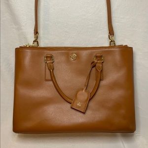 Tory Burch Robinson Double Zip Tote